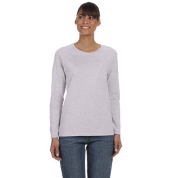Heavy Cotton™ Ladies' 5.3 oz. Missy Fit Long-Sleeve T-Shirt Thumbnail